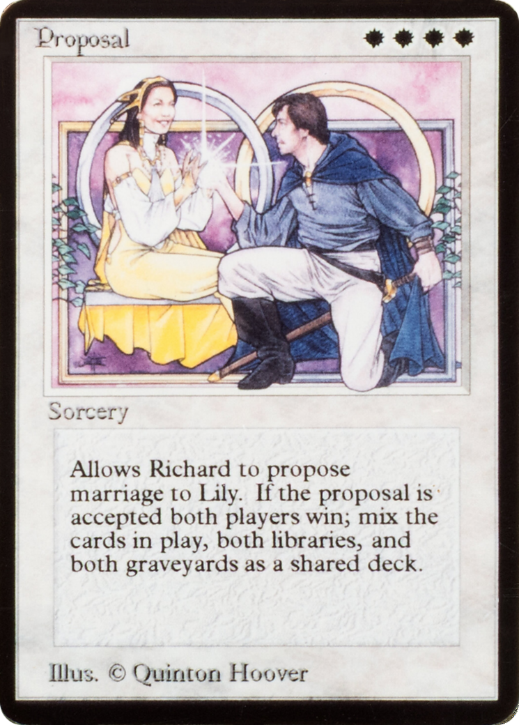 Proposal () [Celebration Cards]  Foil