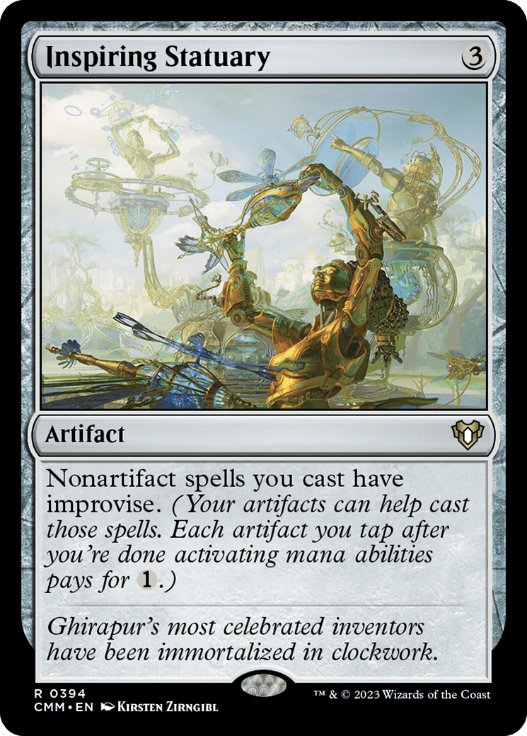 Inspiring Statuary [Commander Masters] Foil