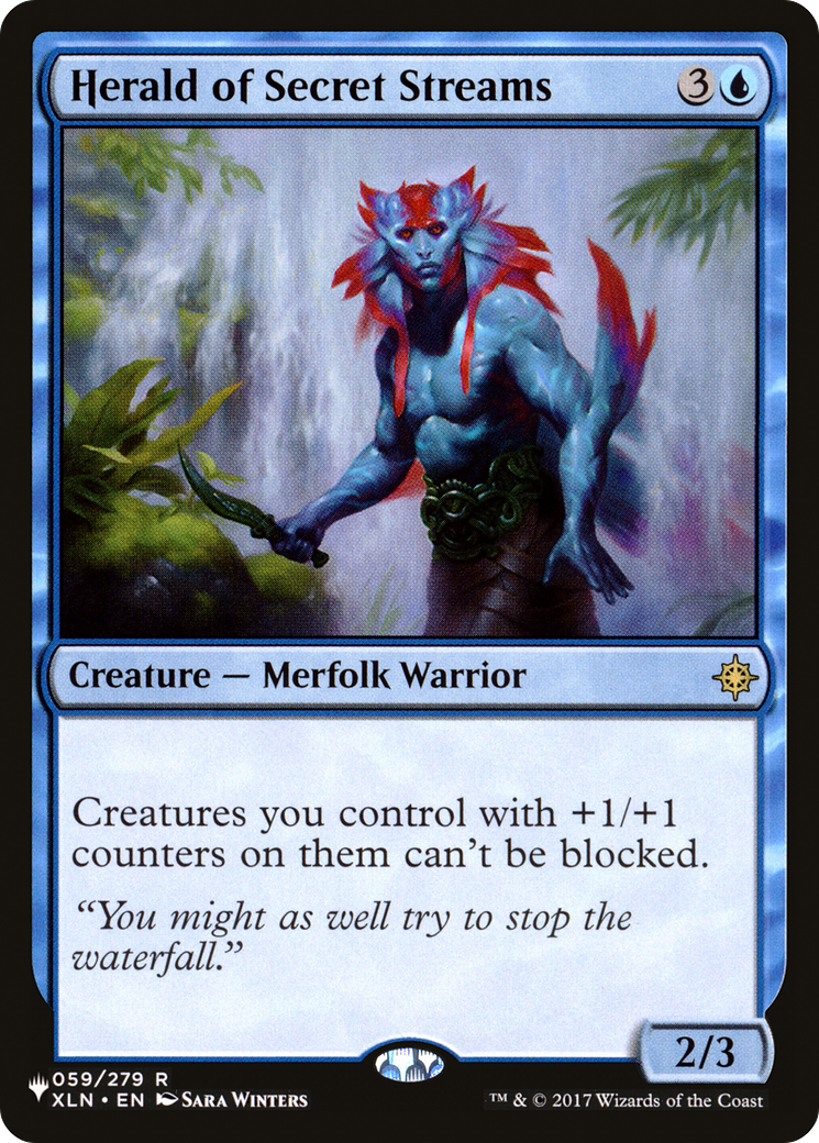Herald of Secret Streams |  (XLN-59) [The List]