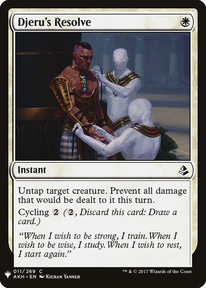 Djeru's Resolve |  (AKH-11) [The List]
