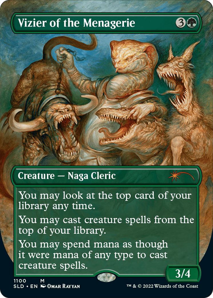 Vizier of the Menagerie (Borderless) [Secret Lair Drop Series] Foil