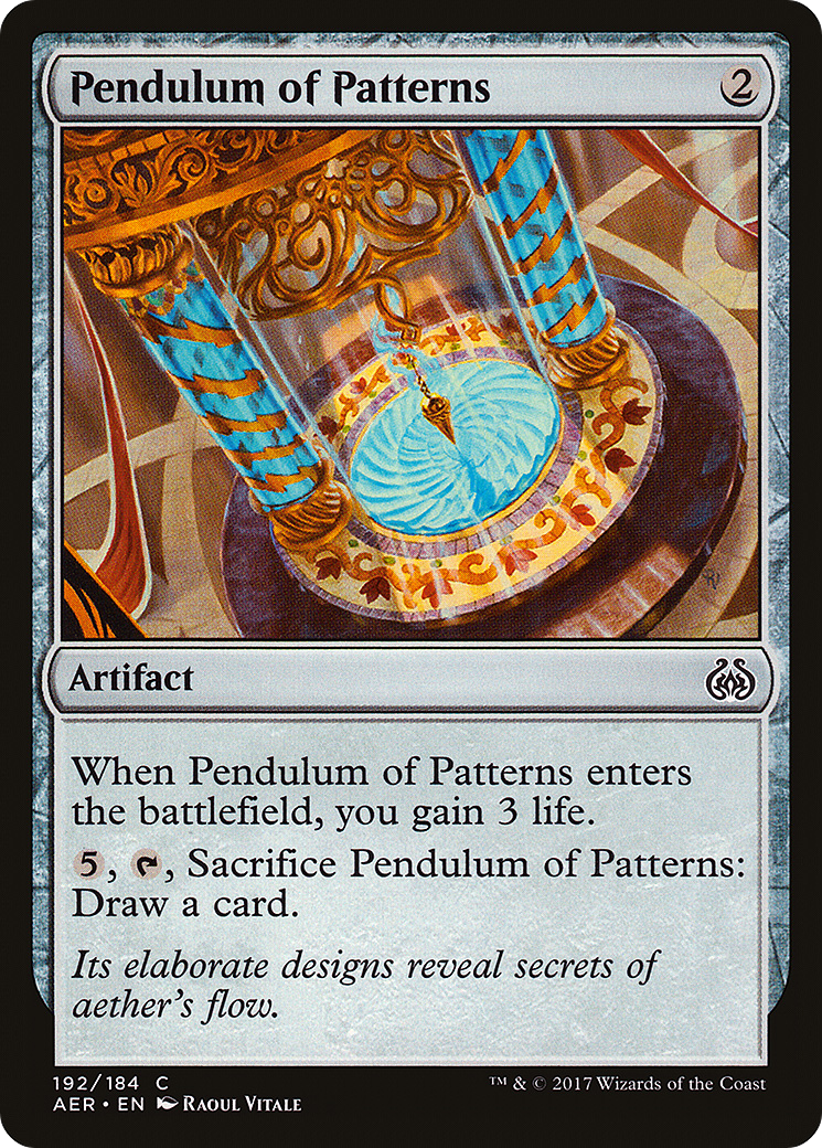 Pendulum of Patterns (192) [Aether Revolt]  Foil