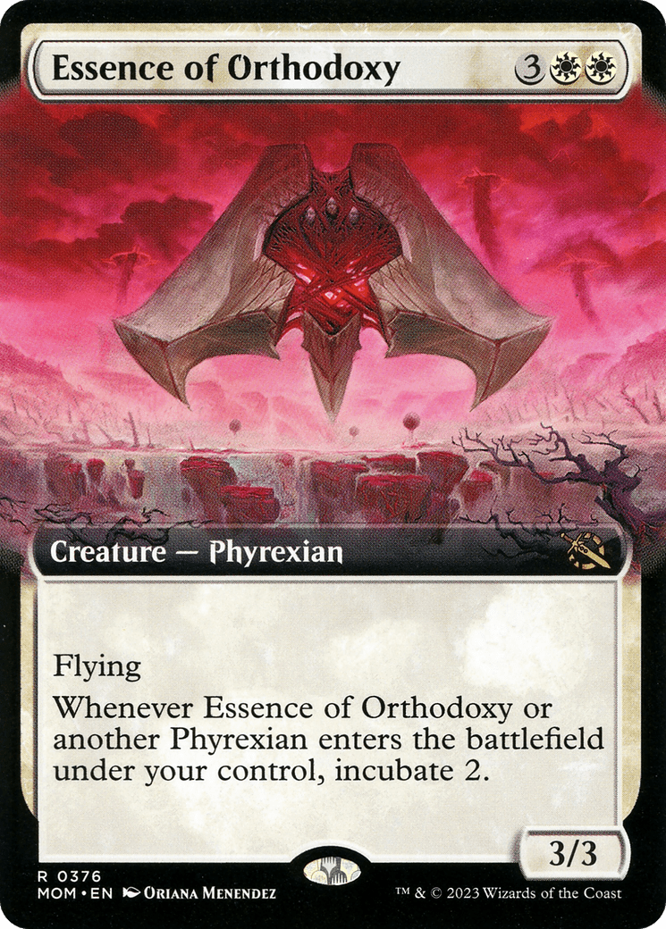Essence of Orthodoxy (Extended Art) [March of the Machine] Foil
