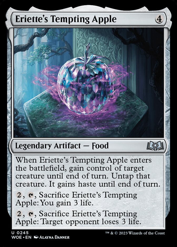 Eriette's Tempting Apple 245 (Wilds of Eldraine) 
