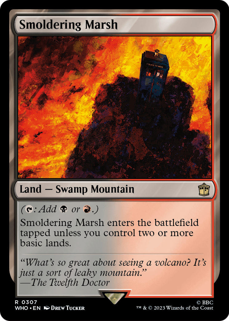 Smoldering Marsh [Doctor Who] Foil