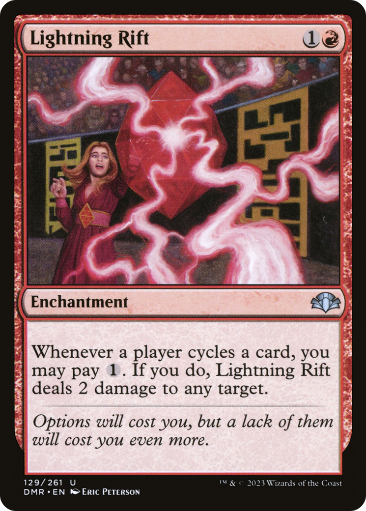 Lightning Rift [Dominaria Remastered] Foil
