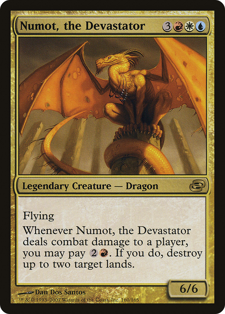 Numot, the Devastator [Planar Chaos] Foil
