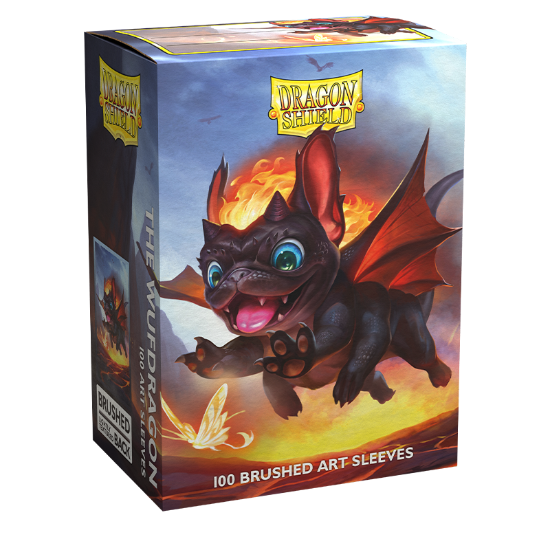 Dragon Shield | Standard Size Sleeves | 100ct | The Wufdragon (Art Brushed)