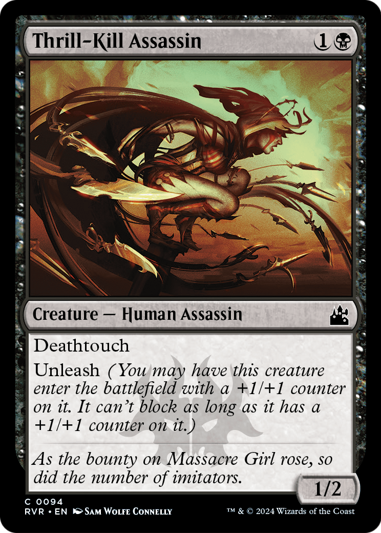 Thrill-Kill Assassin [Ravnica Remastered] Foil