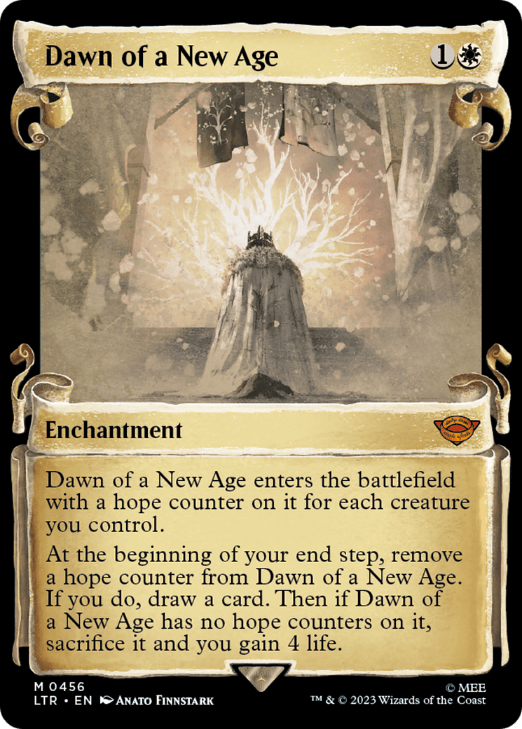 Dawn of a New Age [The Lord of the Rings: Tales of Middle-Earth Showcase Scrolls] Foil