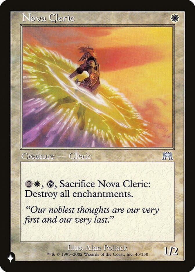 Nova Cleric |  (ONS-45) [The List]