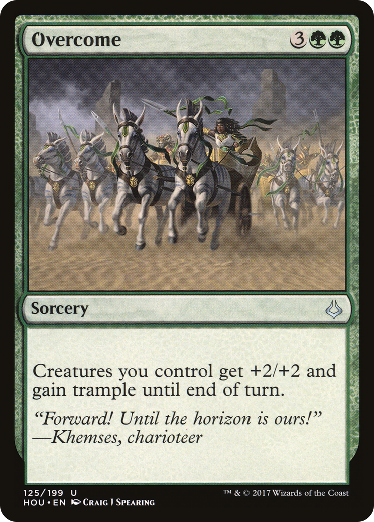 Overcome [Hour of Devastation] Foil