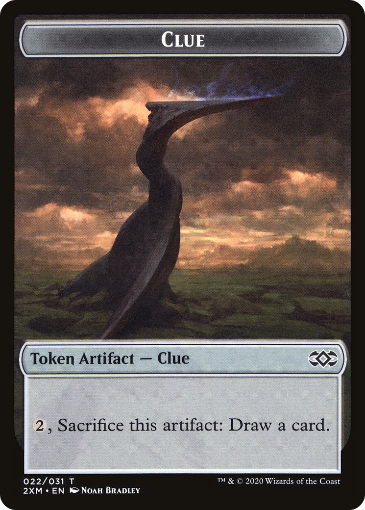 Clue (T2XM-022) - Double Masters Tokens