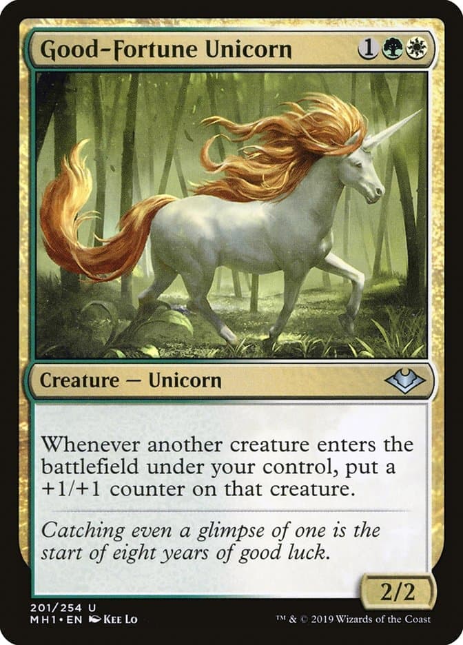 Good-Fortune Unicorn [Modern Horizons] Foil