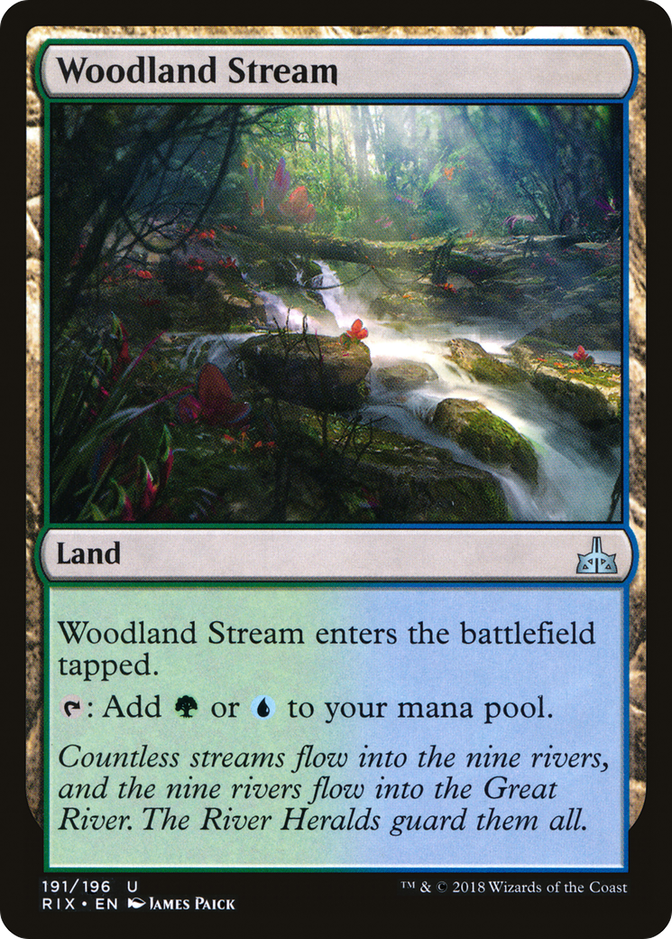 Woodland Stream [Rivals of Ixalan] Foil