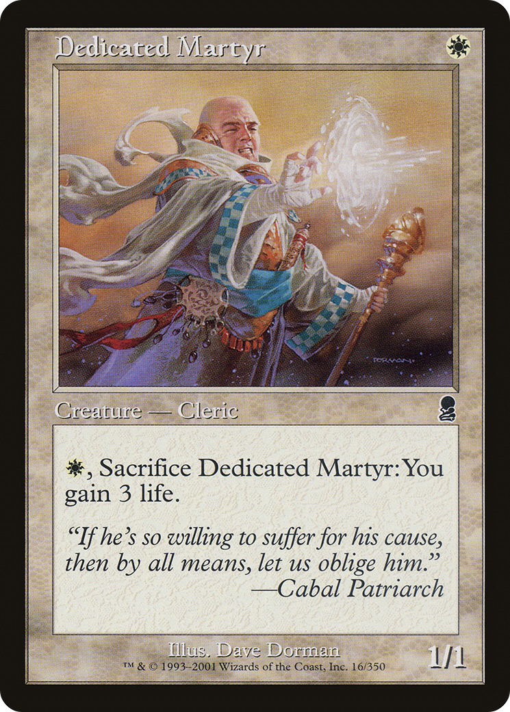 Dedicated Martyr [Odyssey] Foil
