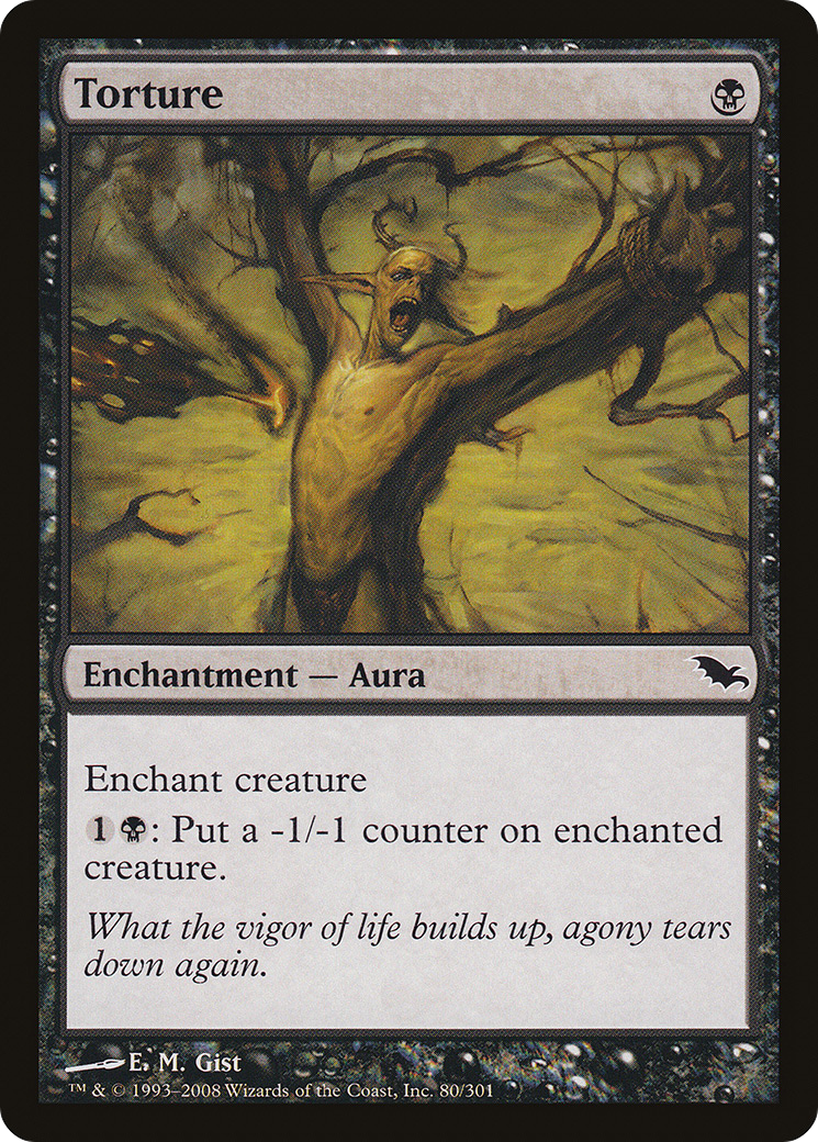 Torture [Shadowmoor] Foil