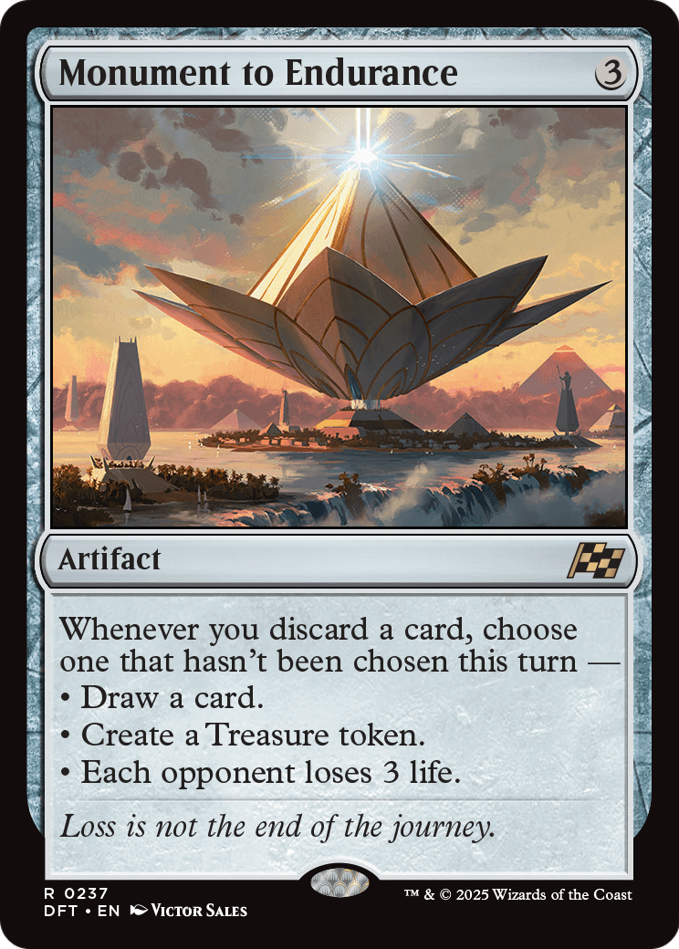 Monument to Endurance |  Foil (237) [Aetherdrift]