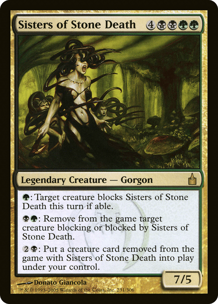 Sisters of Stone Death [Ravnica: City of Guilds] Foil