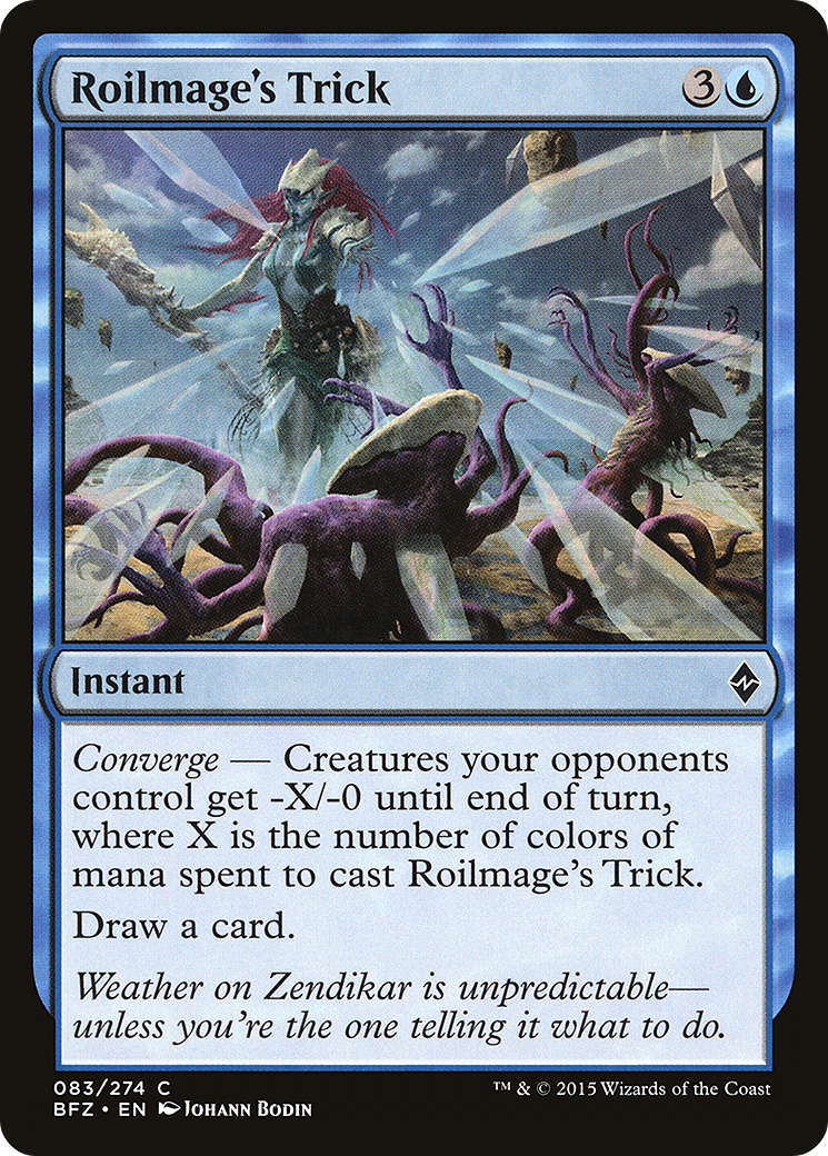 Roilmage's Trick [Battle for Zendikar] Foil