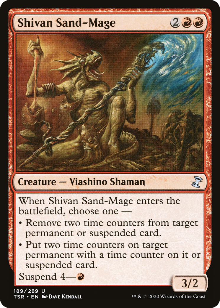 Shivan Sand-Mage [Time Spiral Remastered] Foil