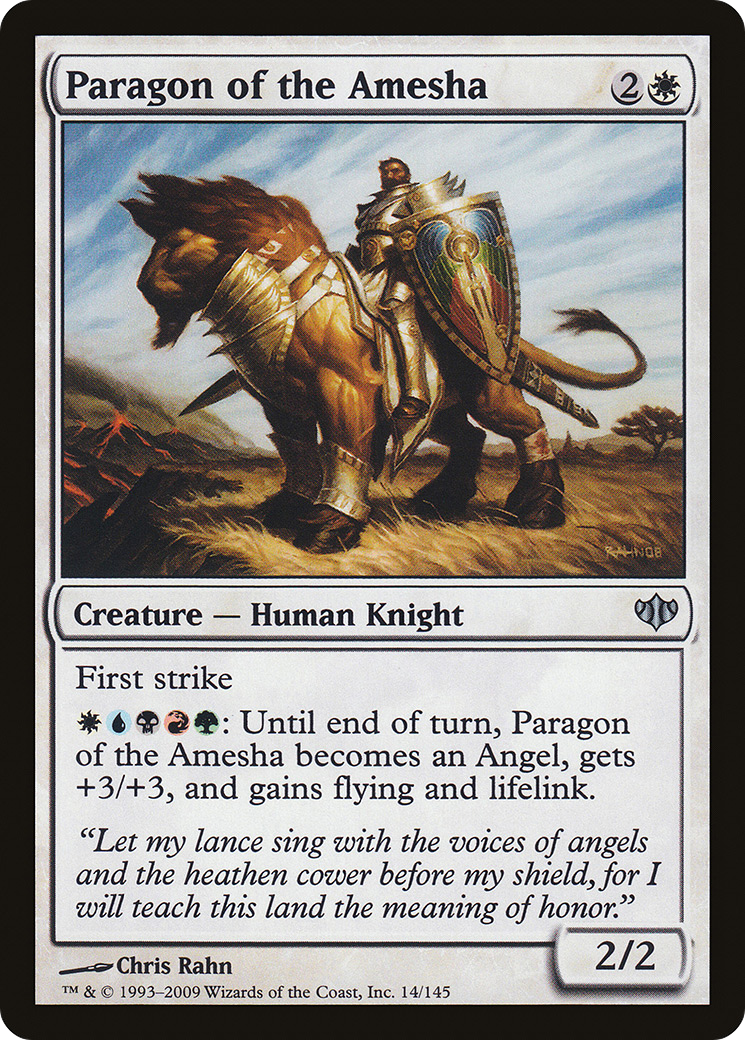 Paragon of the Amesha [Conflux] Foil