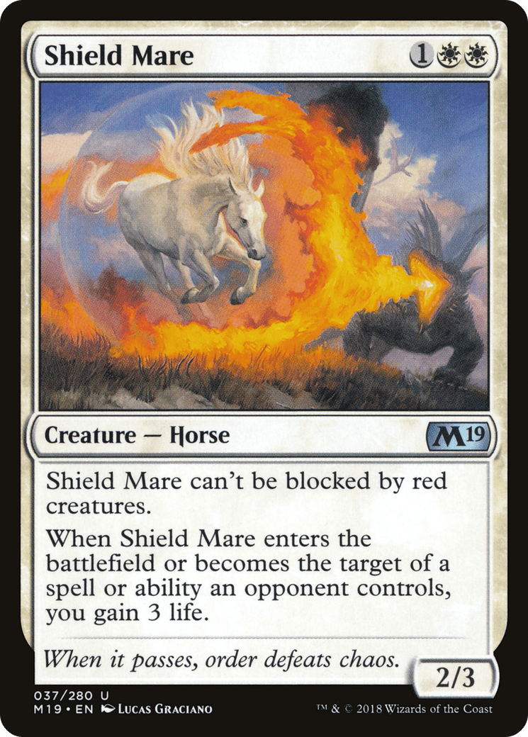 Shield Mare [Core Set 2019] Foil