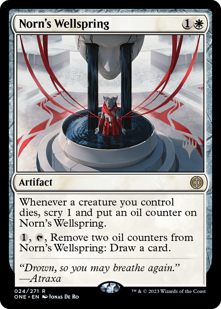 Norn's Wellspring (Promo Pack) [Phyrexia: All Will Be One Promos] Foil