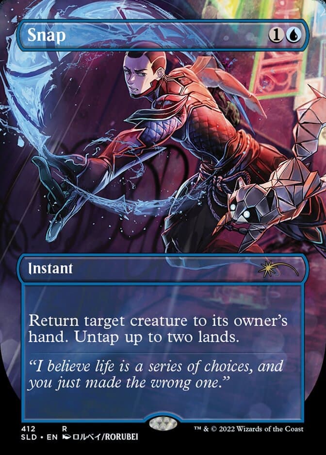 Snap (Borderless) [Secret Lair Drop Series] Foil