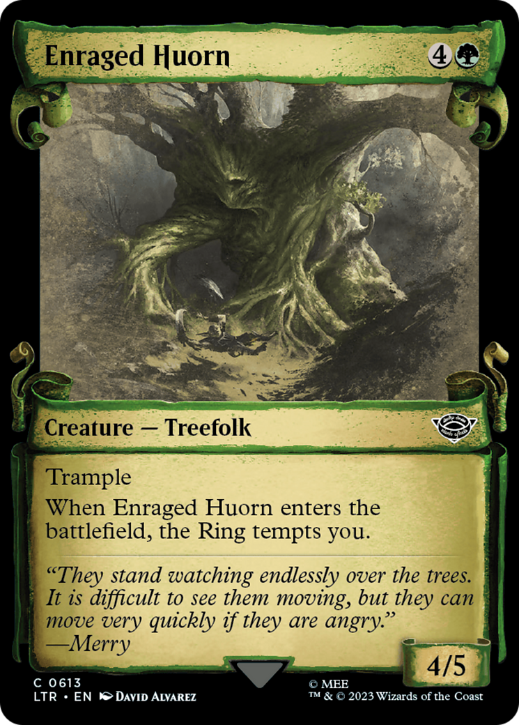 Enraged Huorn [The Lord of the Rings: Tales of Middle-Earth Showcase Scrolls] Foil