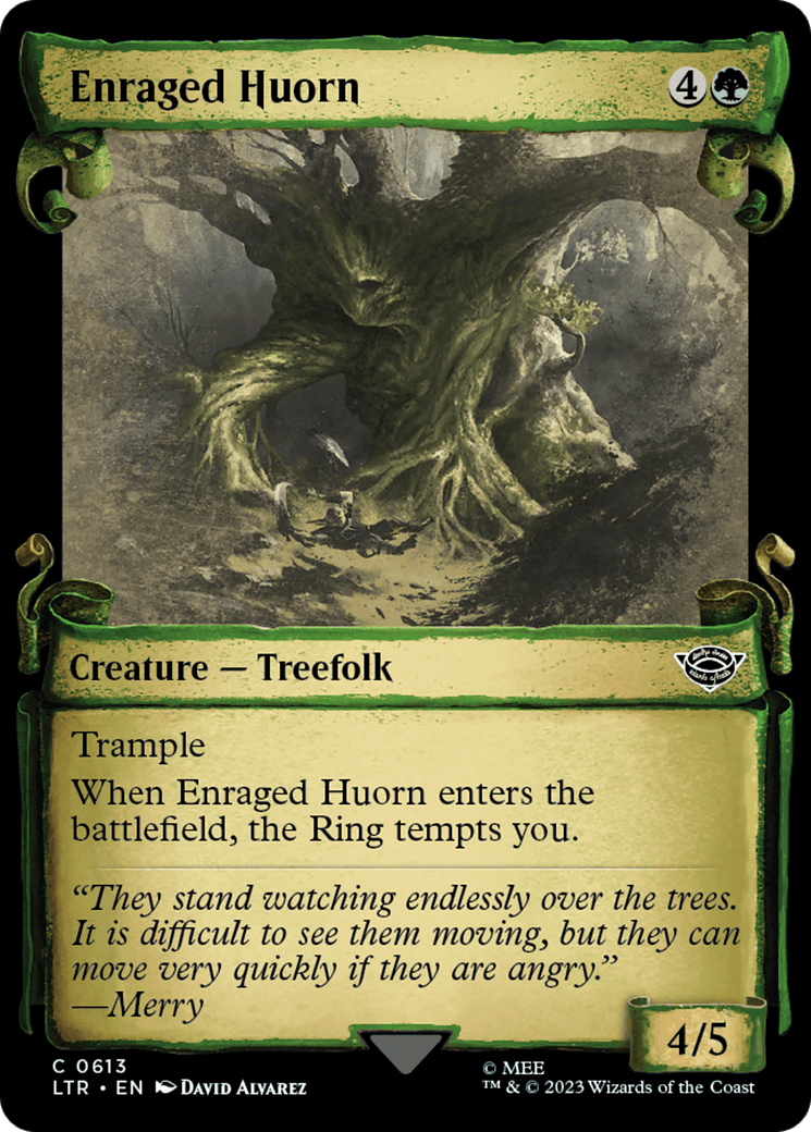 Enraged Huorn [The Lord of the Rings: Tales of Middle-Earth Showcase Scrolls] Foil