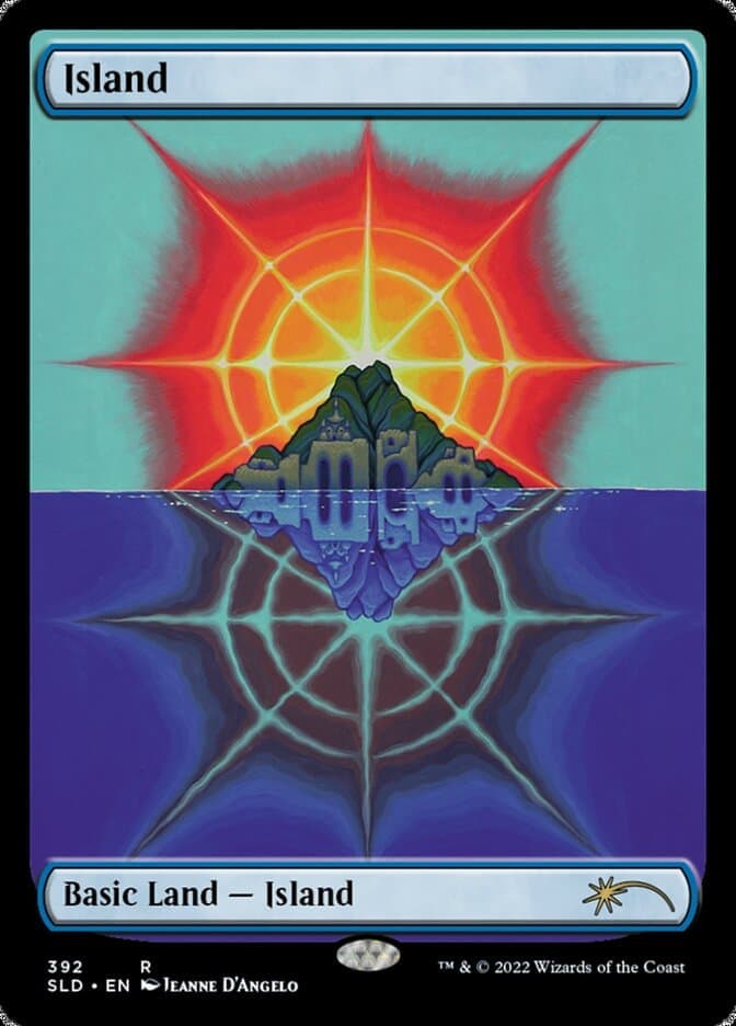 Island (392) [Secret Lair Drop Series] Foil