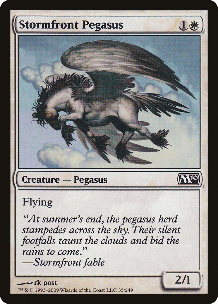 Stormfront Pegasus [Magic 2010] Foil