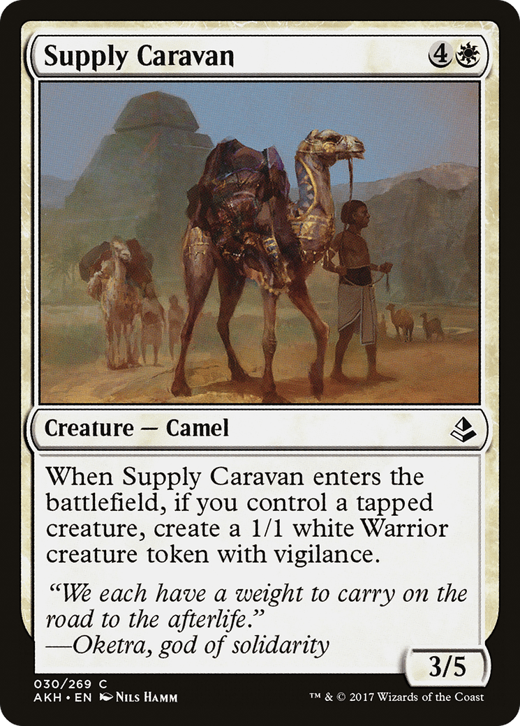 Supply Caravan [Amonkhet] Foil