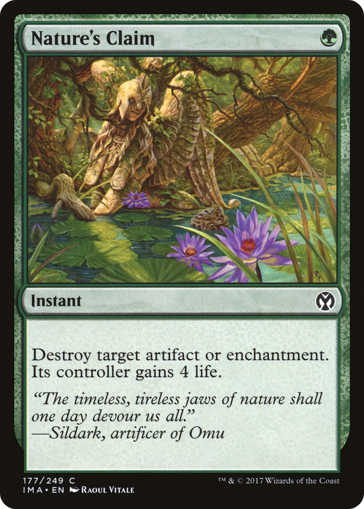 Nature's Claim [Iconic Masters] Foil