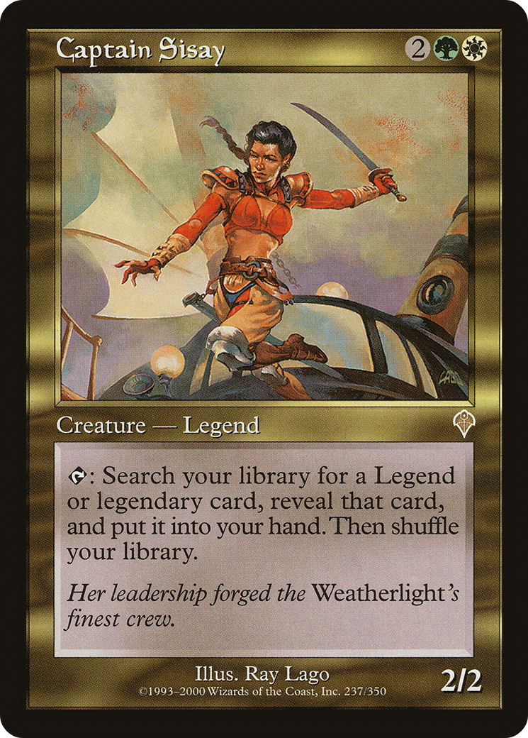 Captain Sisay [Invasion] Foil
