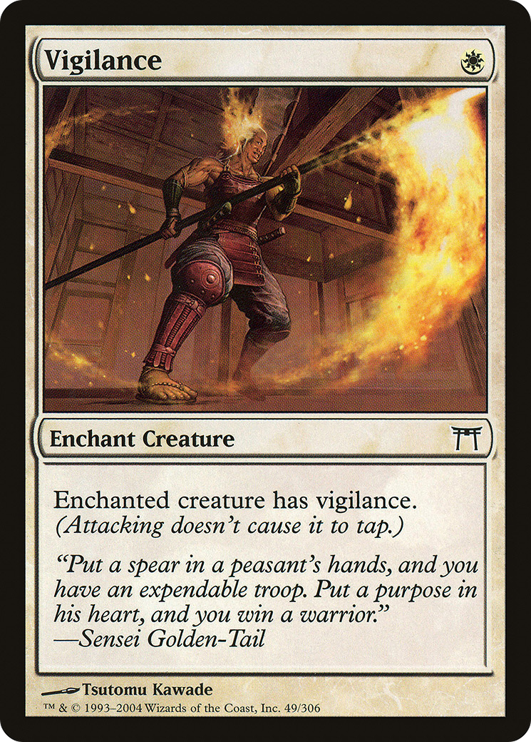 Vigilance [Champions of Kamigawa] Foil