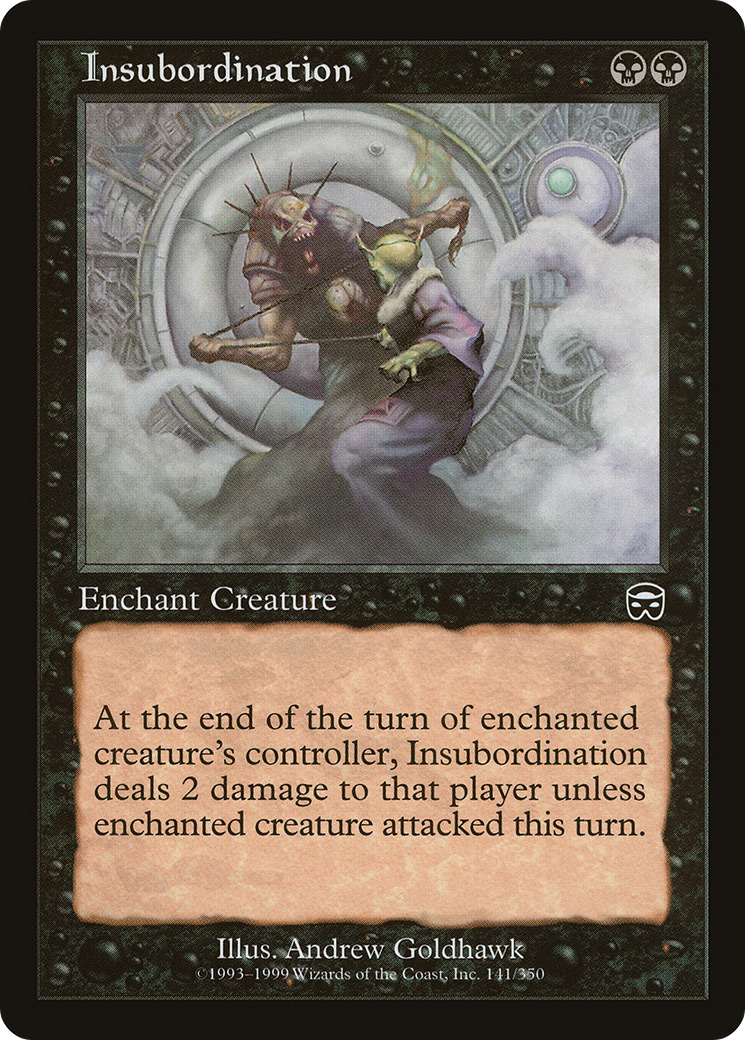 Insubordination [Mercadian Masques] Foil