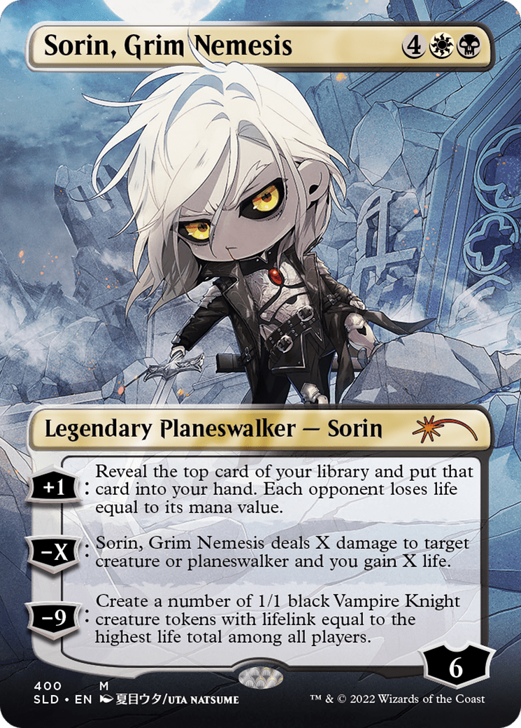 Sorin, Grim Nemesis (Borderless) [Secret Lair Drop Series] Foil