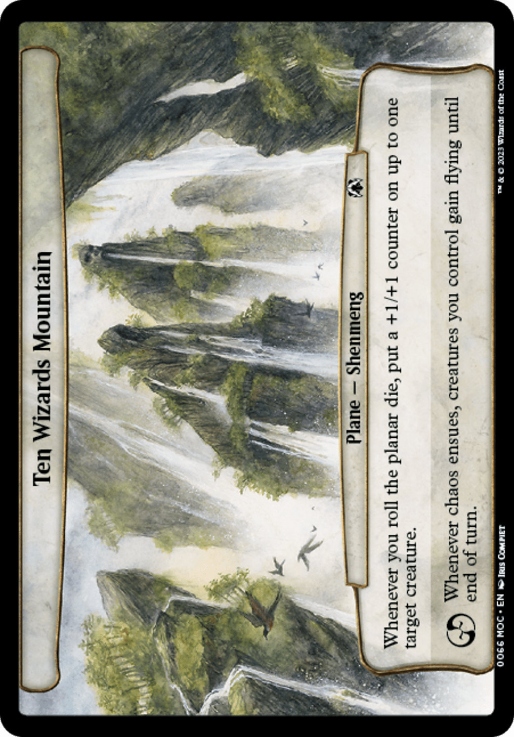 Ten Wizards Mountain (MOC-066) - March of the Machine Commander