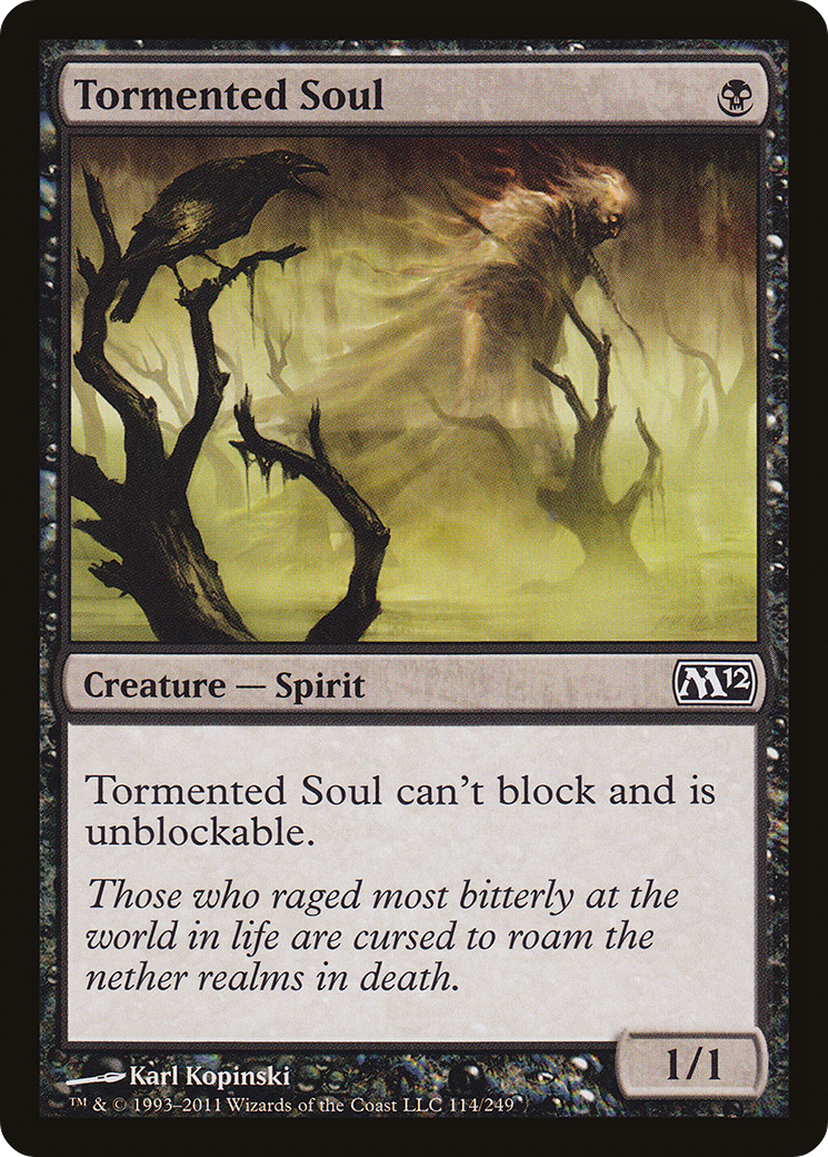 Tormented Soul [Magic 2012] Foil