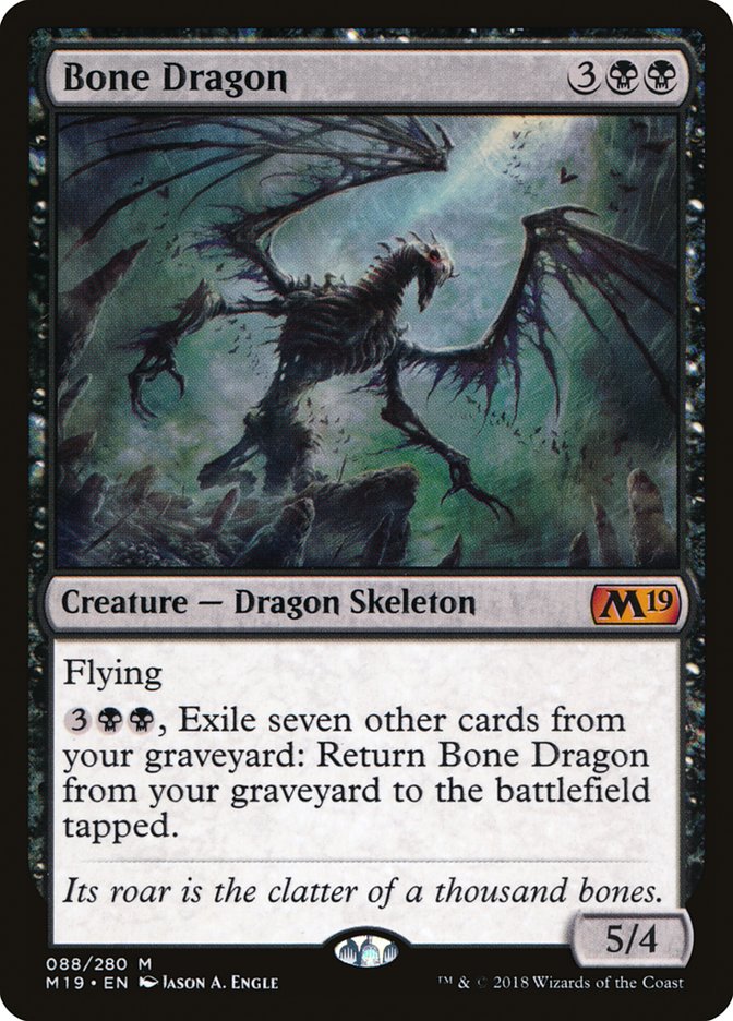Bone Dragon 88/280 (Core Set 2019) 