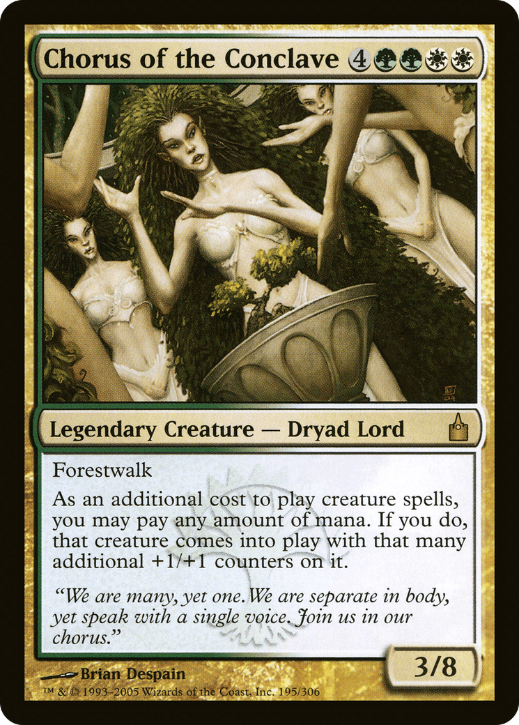 Chorus of the Conclave [Ravnica: City of Guilds] Foil