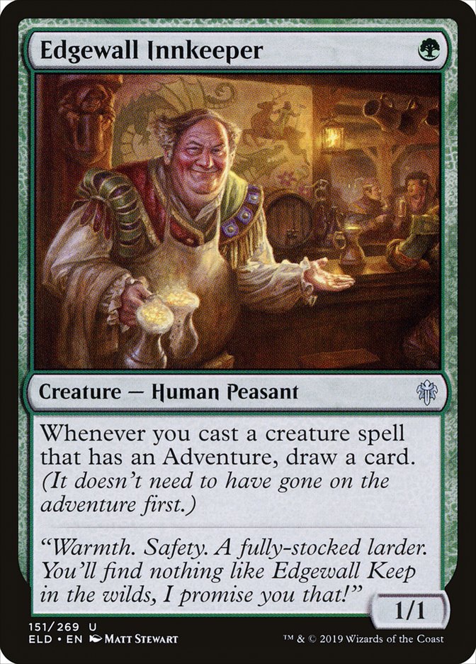 Edgewall Innkeeper 151/269 (Throne of Eldraine) 