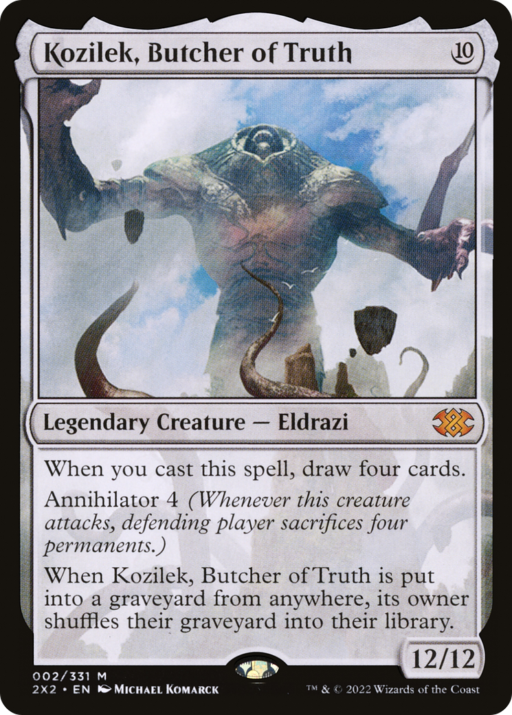 Kozilek, Butcher of Truth [Double Masters 2022] Foil