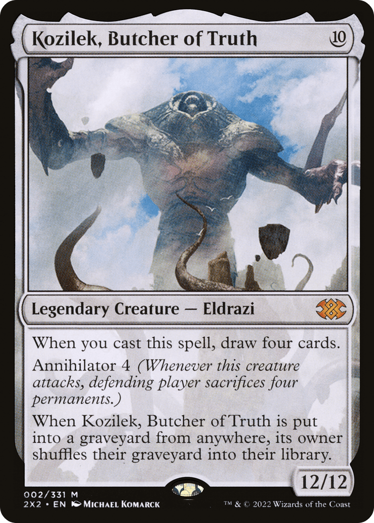 Kozilek, Butcher of Truth [Double Masters 2022] Foil