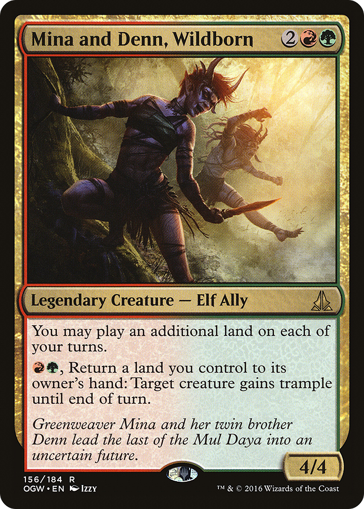 Mina and Denn, Wildborn [Oath of the Gatewatch] Foil