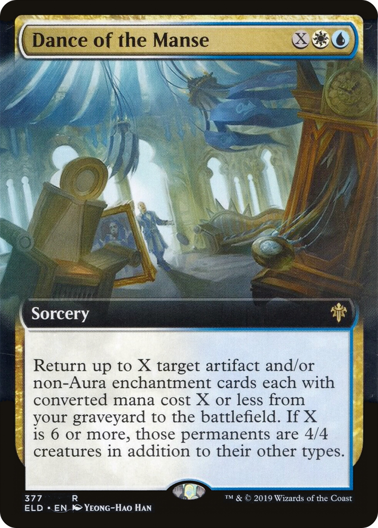 Dance of the Manse (Extended Art) [Throne of Eldraine] Foil