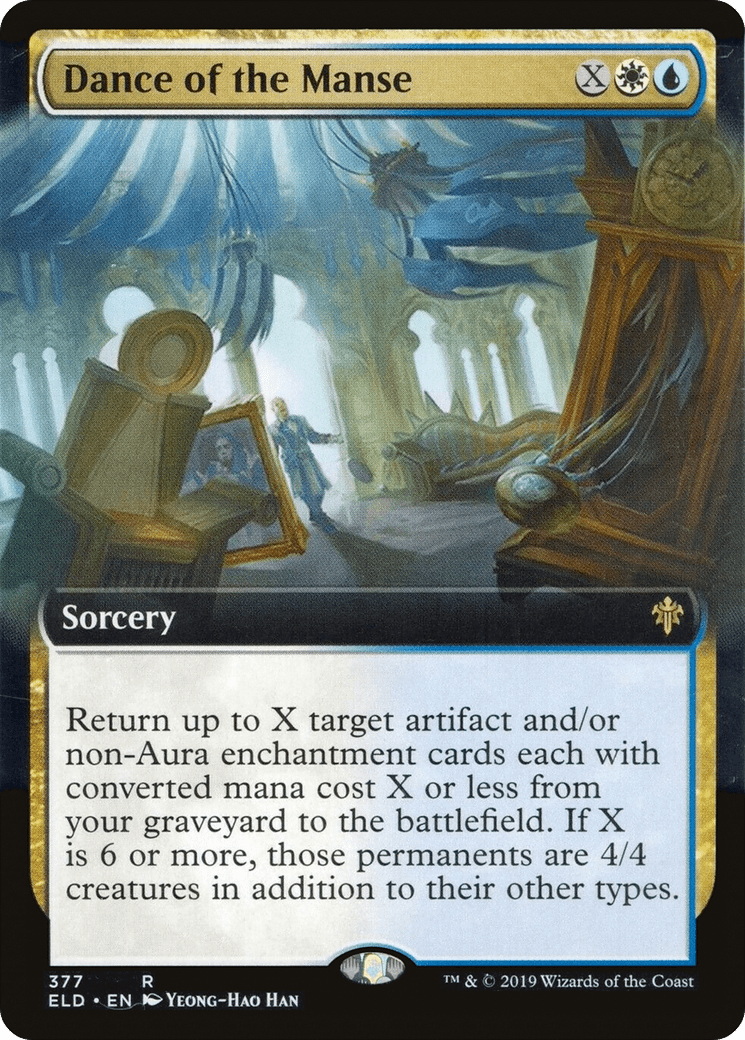 Dance of the Manse (Extended Art) [Throne of Eldraine] Foil