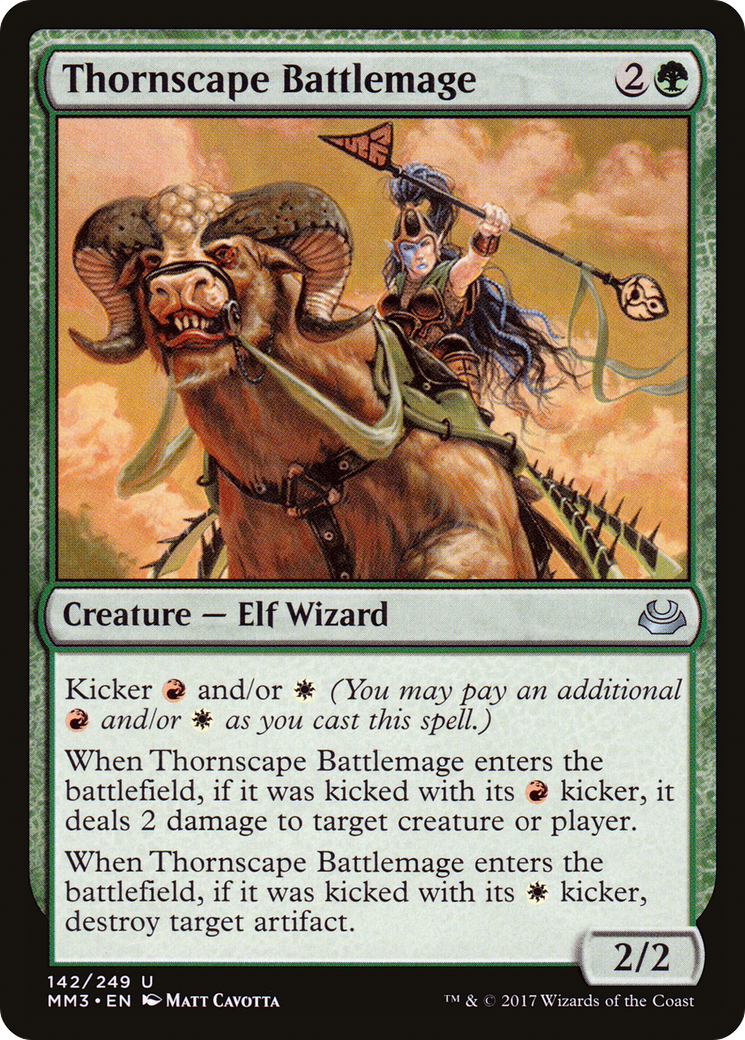 Thornscape Battlemage [Modern Masters 2017] Foil